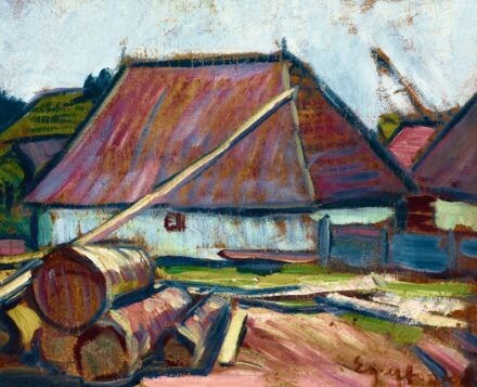 Egry József Erdélyi házikó, 1910-es évek eleje