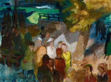 Szőnyi István Duna-parti korzó, 1930