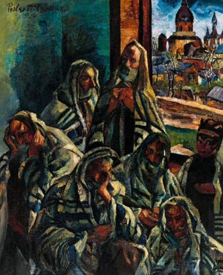 Perlrott Csaba Vilmos Imádkozók, 1924