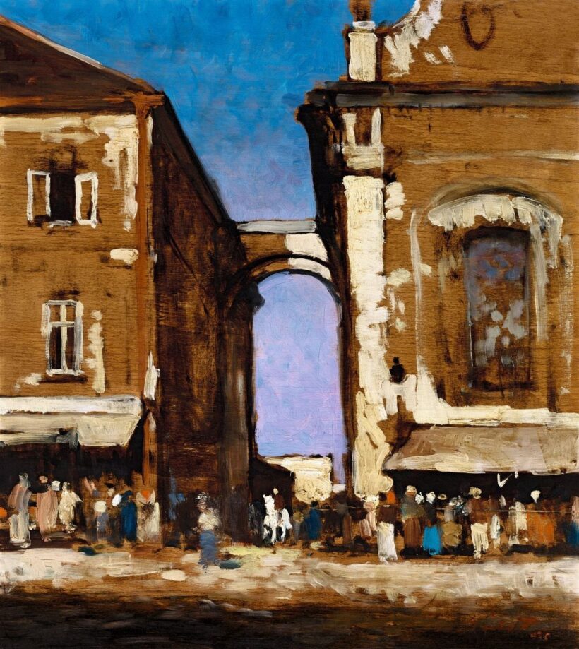 Gaál Ferenc Itáliai városka, 1935