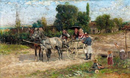 Kubányi Lajos A találkozás, 1899