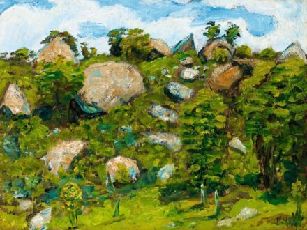 Nagy István Napfényes domboldal, 1910-es évek