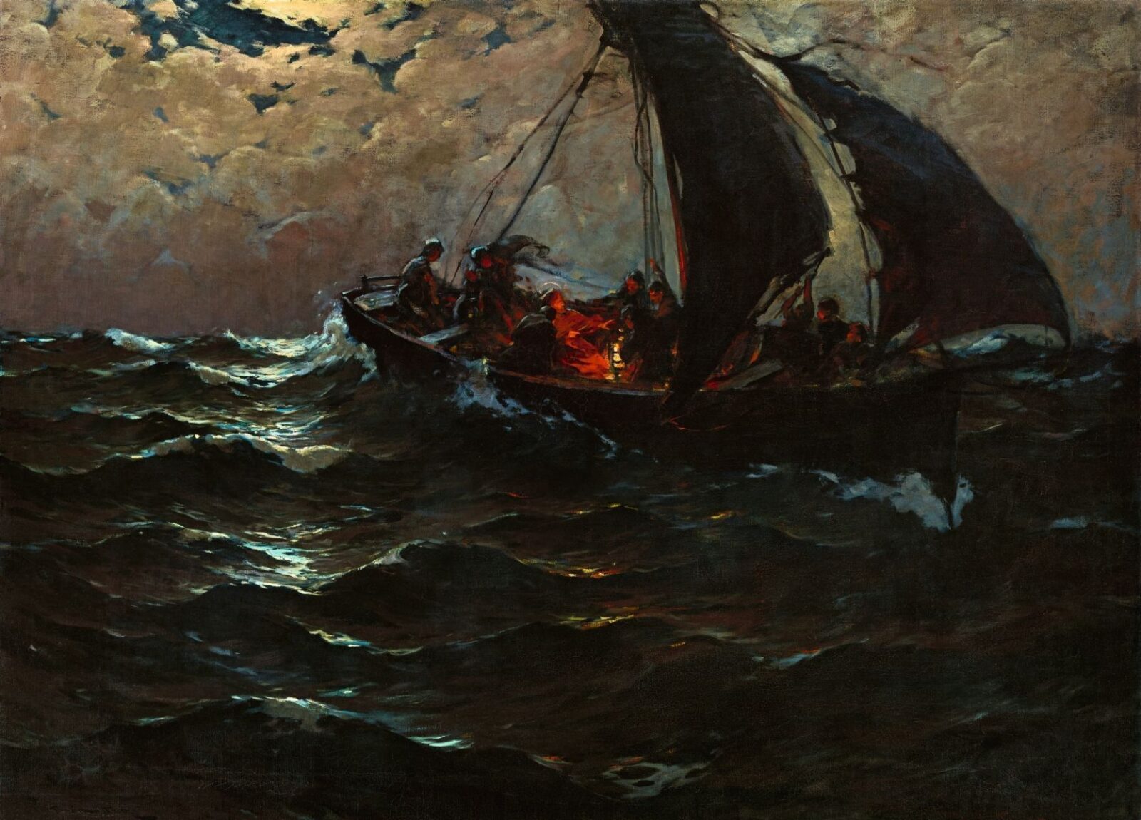 Komáromi Katz Endre A vitorlás