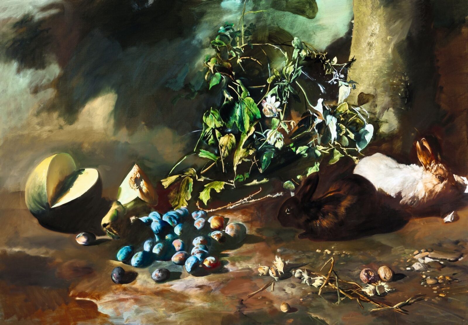 Csernus Tibor Nagy őszi csendélet, 1983