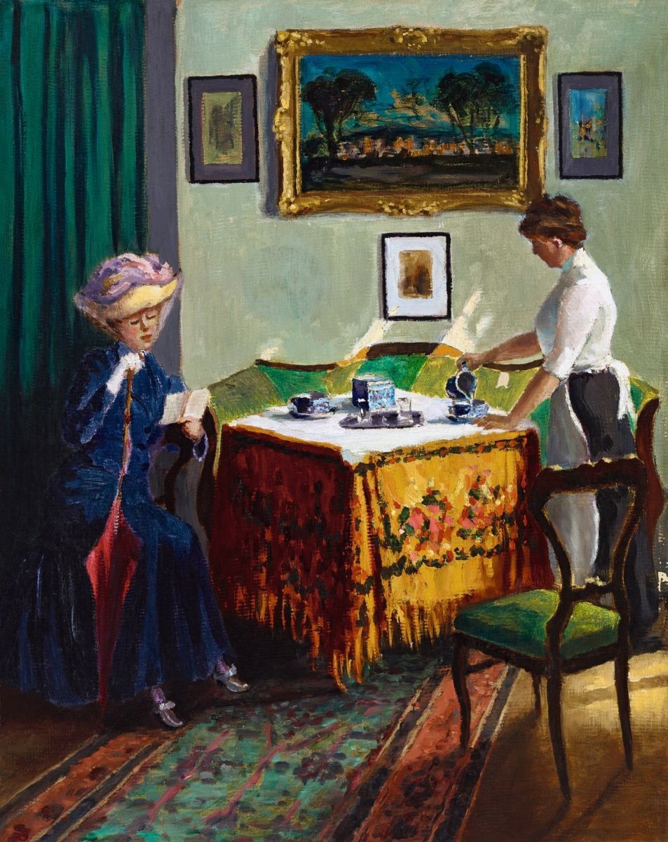 Conrád Gyula Teadélután, 1913