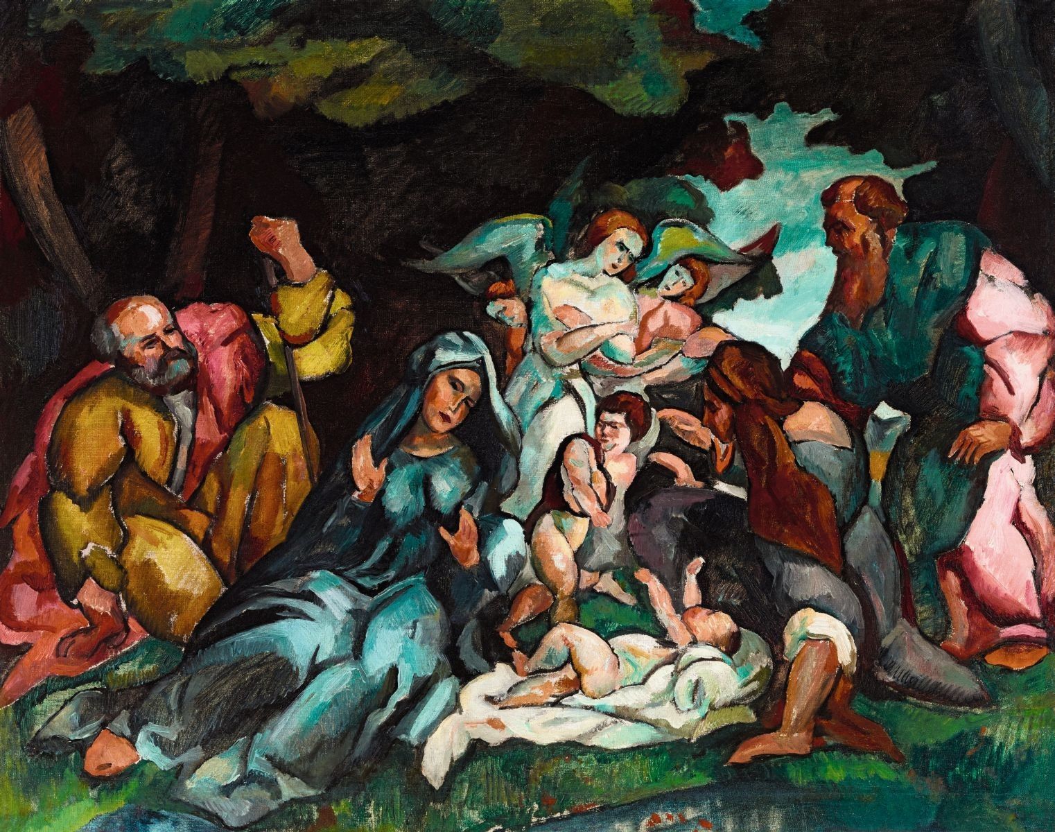 Perlrott Csaba Vilmos A Szent Család, 1910