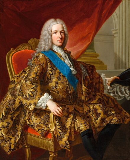 Louis-Michel van Loo-nak (1707-1771) tulajdonítva Spanyol főnemes portréja, 18. század