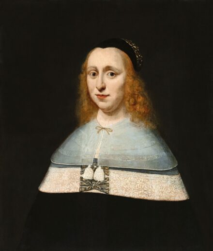 Németalföldi festő, Cornelis Janssens van Ceulennek (1593-1661) tulajdonítva Női portré, 17. század