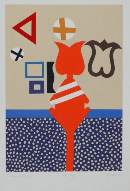 Bartl József (1932 - 2013): Tulipánok, 1996