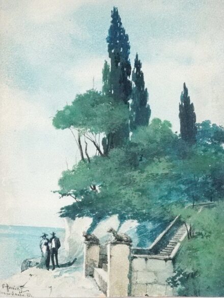 E.Horváth István: Tengerparti séta, 1903