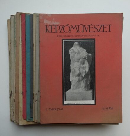 Képzőművészet 1928-34, 23 db szórványszám