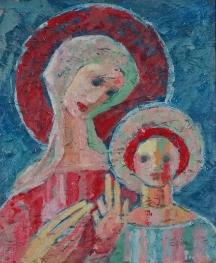 Prokop Péter (1919–2003): Madonna gyermekével