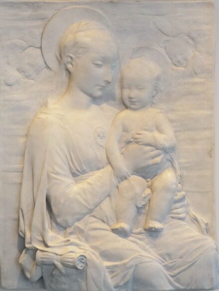 Rossellino, Antonio (1427 - 1479) múzeumi másolat: Madonna