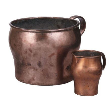 Füles edény, 2 db