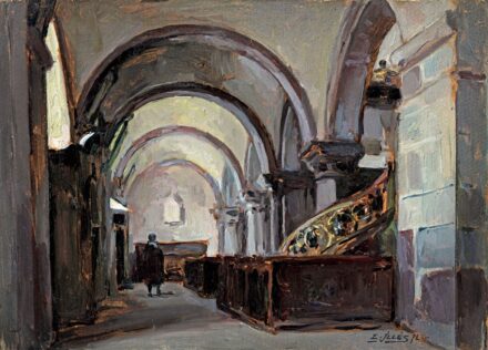 Edvi-Illés Aladár (1870-1958): Templombelső