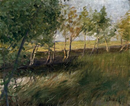 Glatter Gyula (1886-1927): Ligetes táj