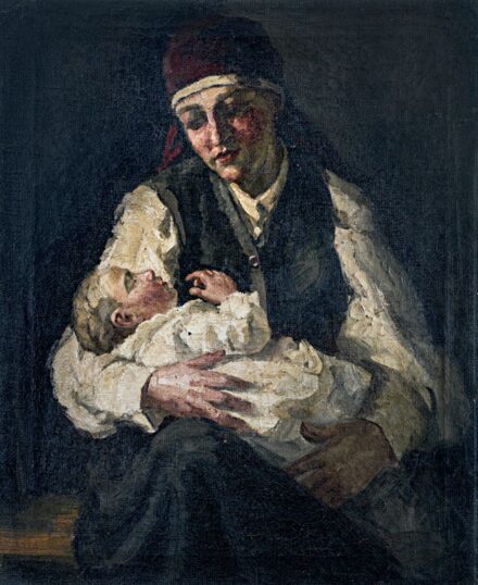 Krusnyák Károly (1889-1960): Altatás