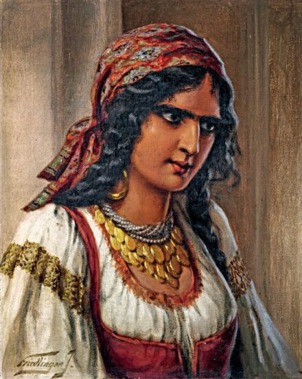 Friedlinger Jenő (1890-?): Cigánylány