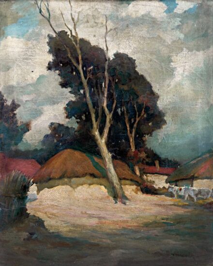 Várdeák Ferenc (1897-1971): Tanyarészlet