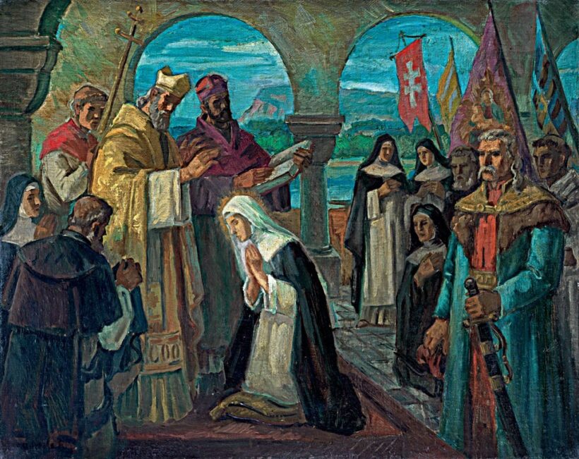 Dudits Andor (1866-1944): Árpádházi Szent Margit