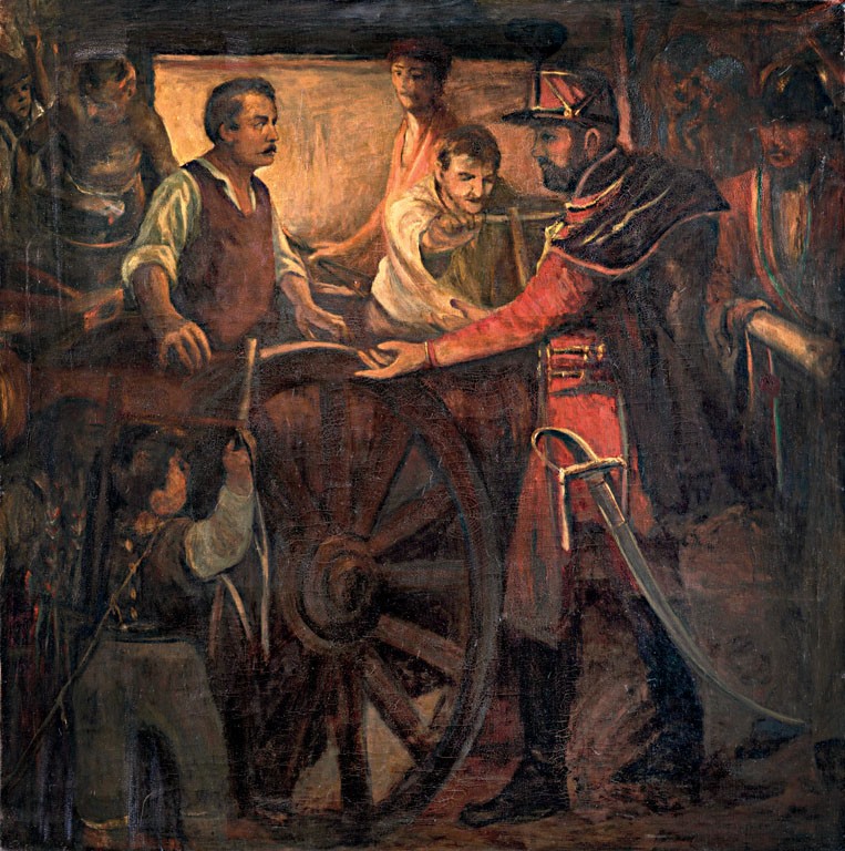 Magyar festő, 20. sz. eleje: "Gábor Áron rézágyúja"