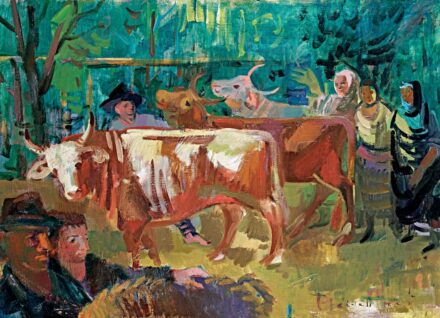 Pleidell János (1915-2007): Vásárban