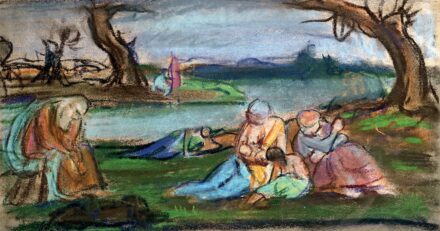 Kohner Ida, Farkas Istvánné (1895-1944): Pihenő Szent Család