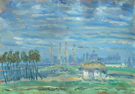Kovács Mária (1883-1977): "Tanyaudvar"