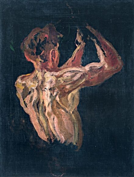 Kukán Géza (1890-1936): Bányászfiú (vázlat)