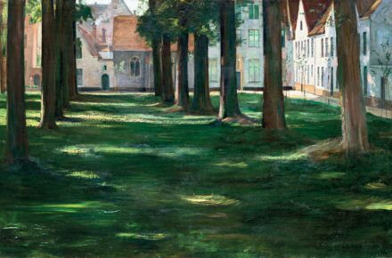 Knopp Imre (1867-1945): Parkrészlet