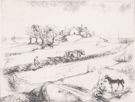 Vadász Endre (1901-1944): Munka a földeken, 1925