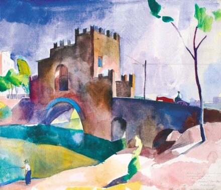 Patkó Károly (1895-1941) Ponte Nomentano (Róma), 1930