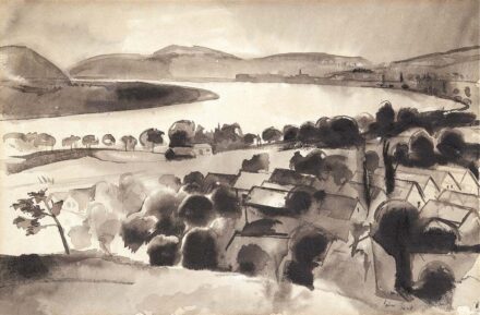 Szőnyi István  (1894-1960) Víztükör,  1928