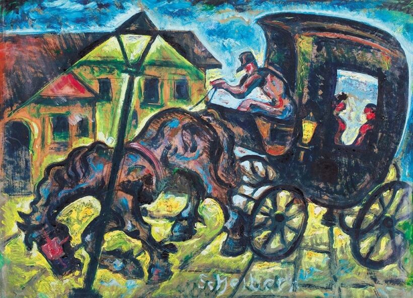 Scheiber Hugó (1873-1950) Konflis