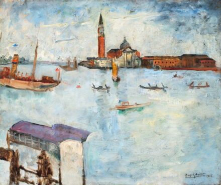 Basch Andor (1885-1944) Velencei részlet, 1925