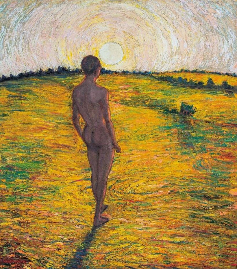 Walleshausen Zsigmond (1888-?) Napnyugvás, 1913