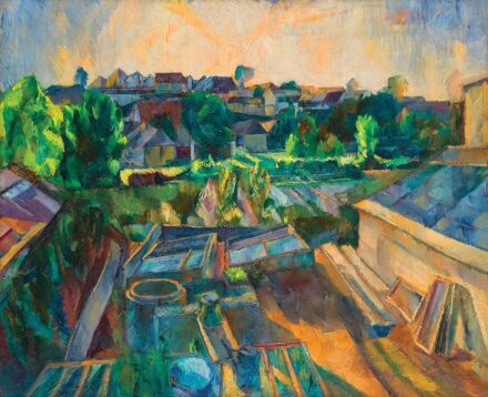 Barcsay Jenő (1900-1988) Szentendre, 1929