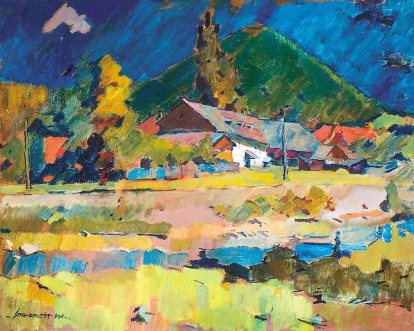 Nagy Oszkár (1883-1965) Felsőbánya, 1948