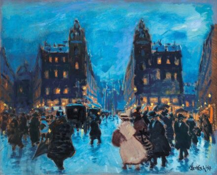 Berkes Antal (1874-1938) Klotild paloták, 1917