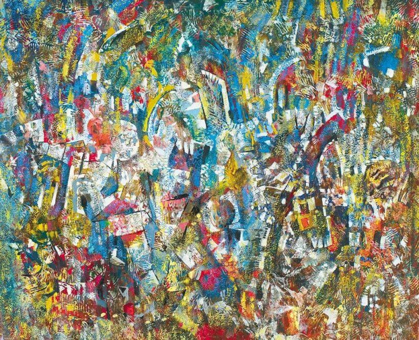 Rozsda Endre (1913-1999) Pompes Royales (Királyi menet), 1962–64 körül