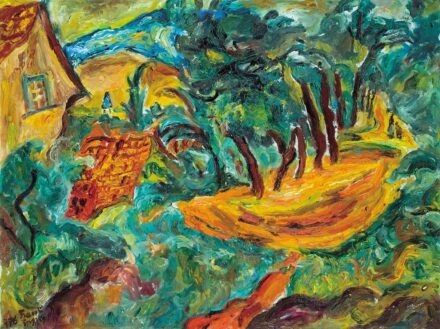 Frank Frigyes (1890-1976) Mátrafüredi táj, 1976