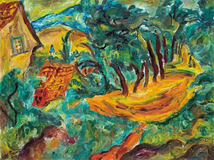 Frank Frigyes (1890-1976) Mátrafüredi táj, 1976