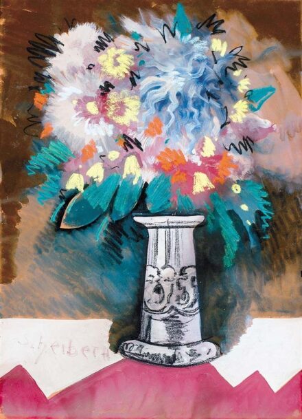 Scheiber Hugó (1873-1950) Virágcsendélet