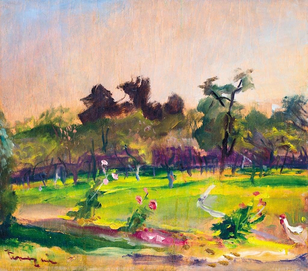 Tornyai János (1869-1936) Virágoskert