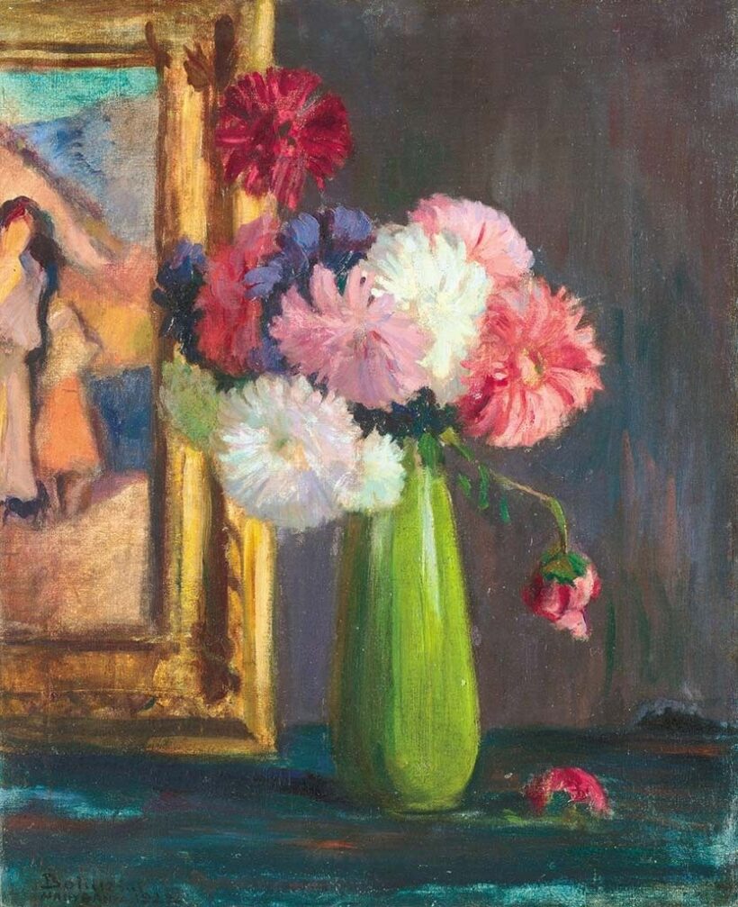 Boldizsár István (1897-1984) Virágcsendélet, 1922