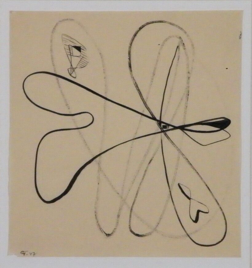 Gyarmathy Tihamér (1915 - 2005): Pillangó, 1947