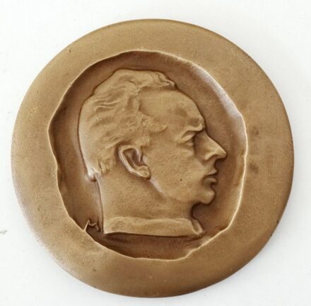 Madarassy Walter (1909-1994): Balázs Béla-díj érem és kísérő dokumentum (Hap Magda vágó)