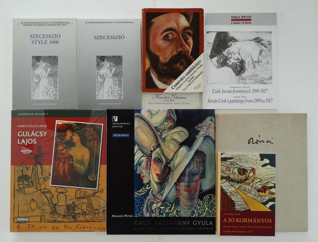 Szecesszió művészete - 10 db művészeti kiadvány