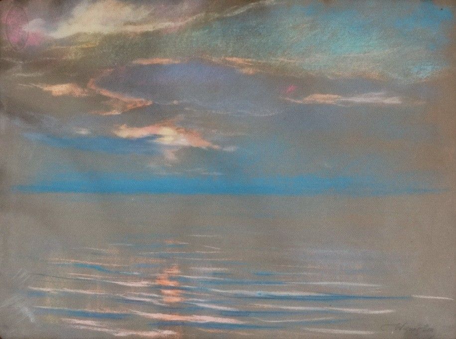 Wágner Géza (1879 - 1939): Balaton, 1928