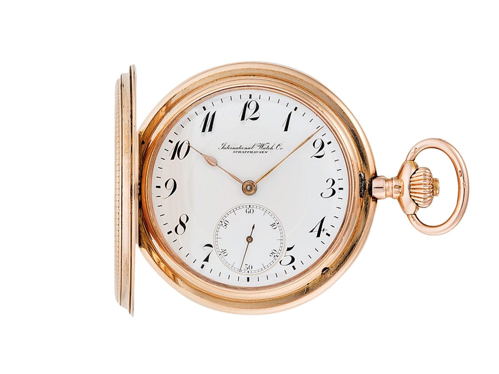 IWC duplafedeles férfi zsebóra